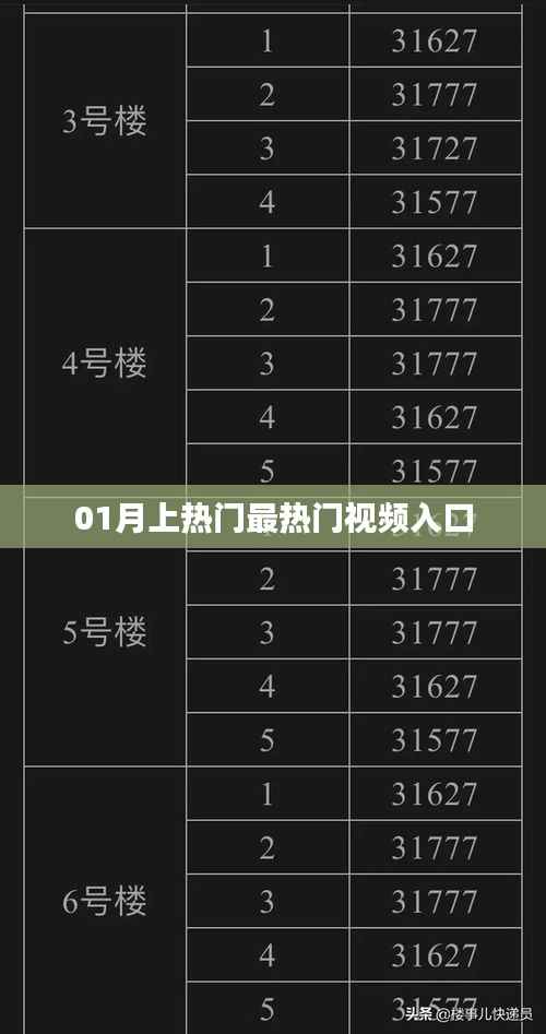 熱門(mén)視頻推薦，精選一月最火視頻入口