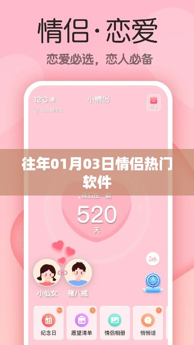 情侶熱門軟件盤點，歷年一月三日趨勢解析