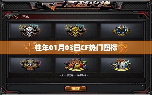 CF熱門圖標(biāo)回顧，歷年一月初三大盤點