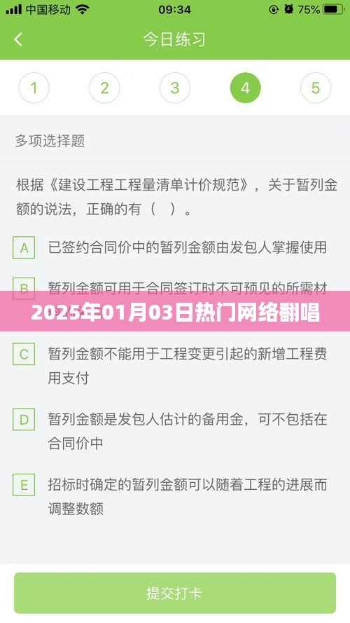『2025年元旦熱門翻唱歌曲大賞』