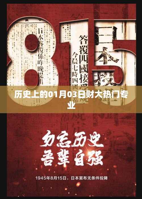 歷史上的今日，熱門專業(yè)風(fēng)采一覽