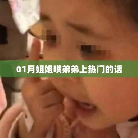 01月姐姐寵溺弟弟，溫馨對話引熱議