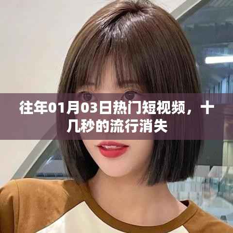 往年元旦后熱門短視頻回顧，流行瞬息萬變